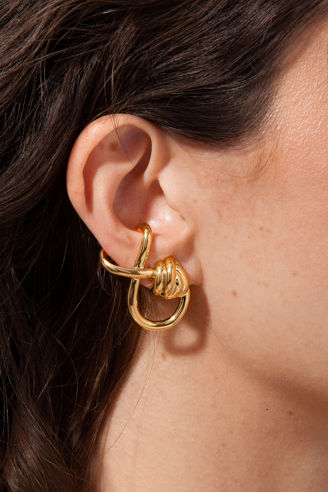 Brinco Algarve - Coleção A Place In The Sun Banho: Folheado a Ouro - Imagem 2